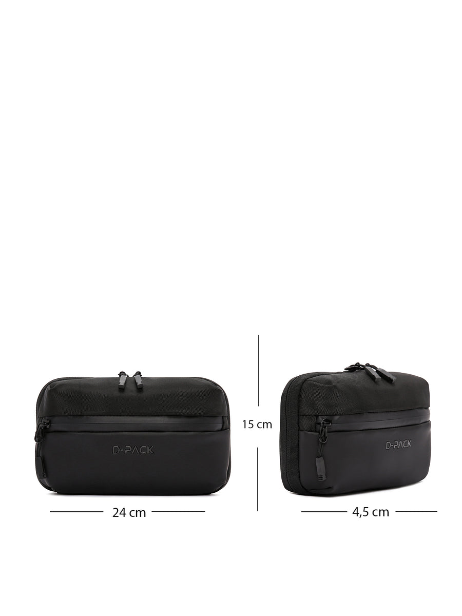D-Pack Erkek Siyah Bel Çantası