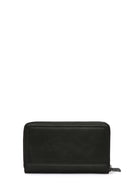 Men's Black Leather Handbag with Phone Compartment | Derimod