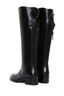 Women's Black Leather Boots | Derimod
