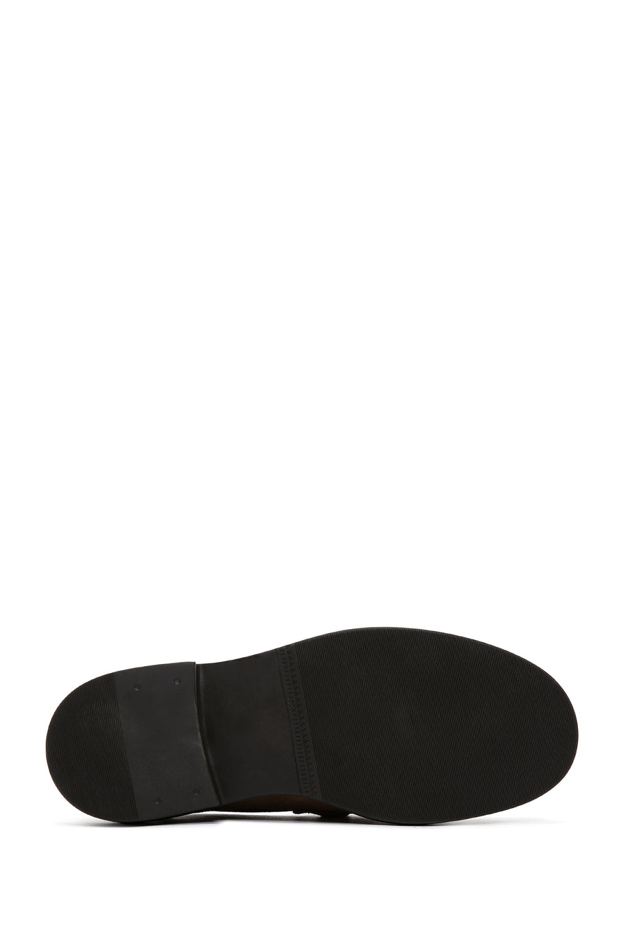 Women's Brown Suede Leather Buckle Loafer
