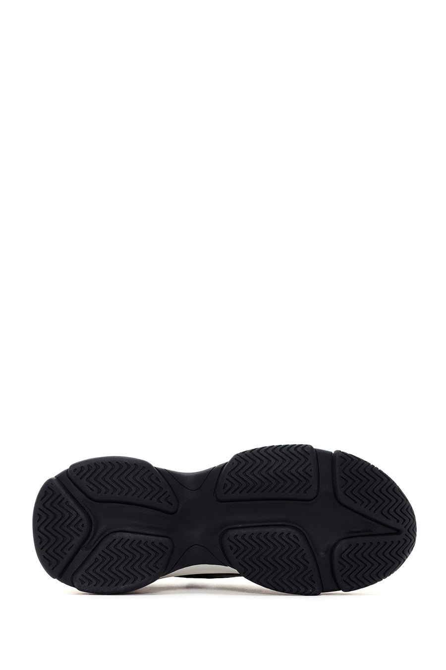 Kadın Siyah Kalın Tabanlı Sneaker