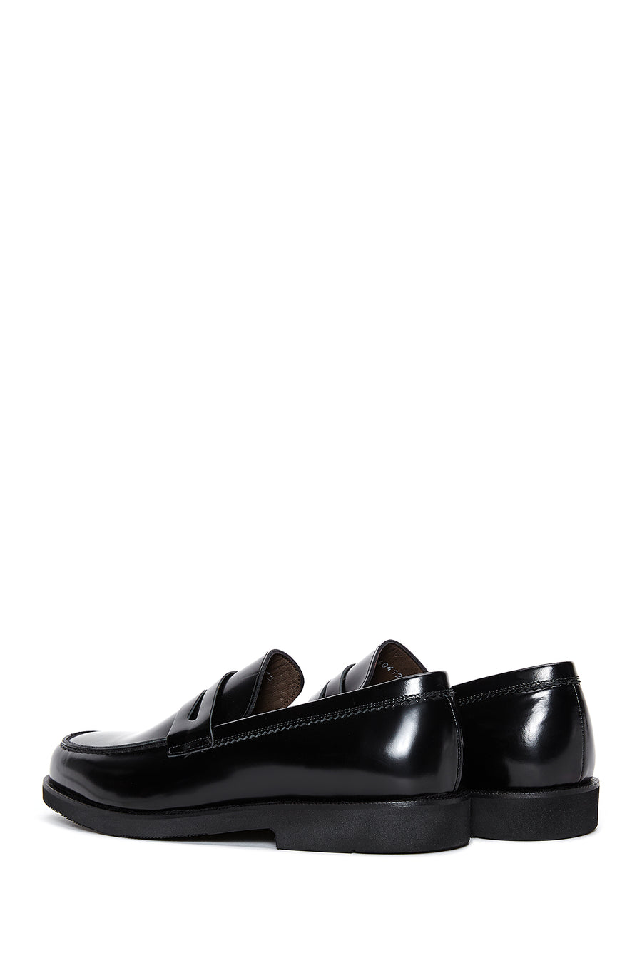 Erkek Siyah Deri Klasik Loafer