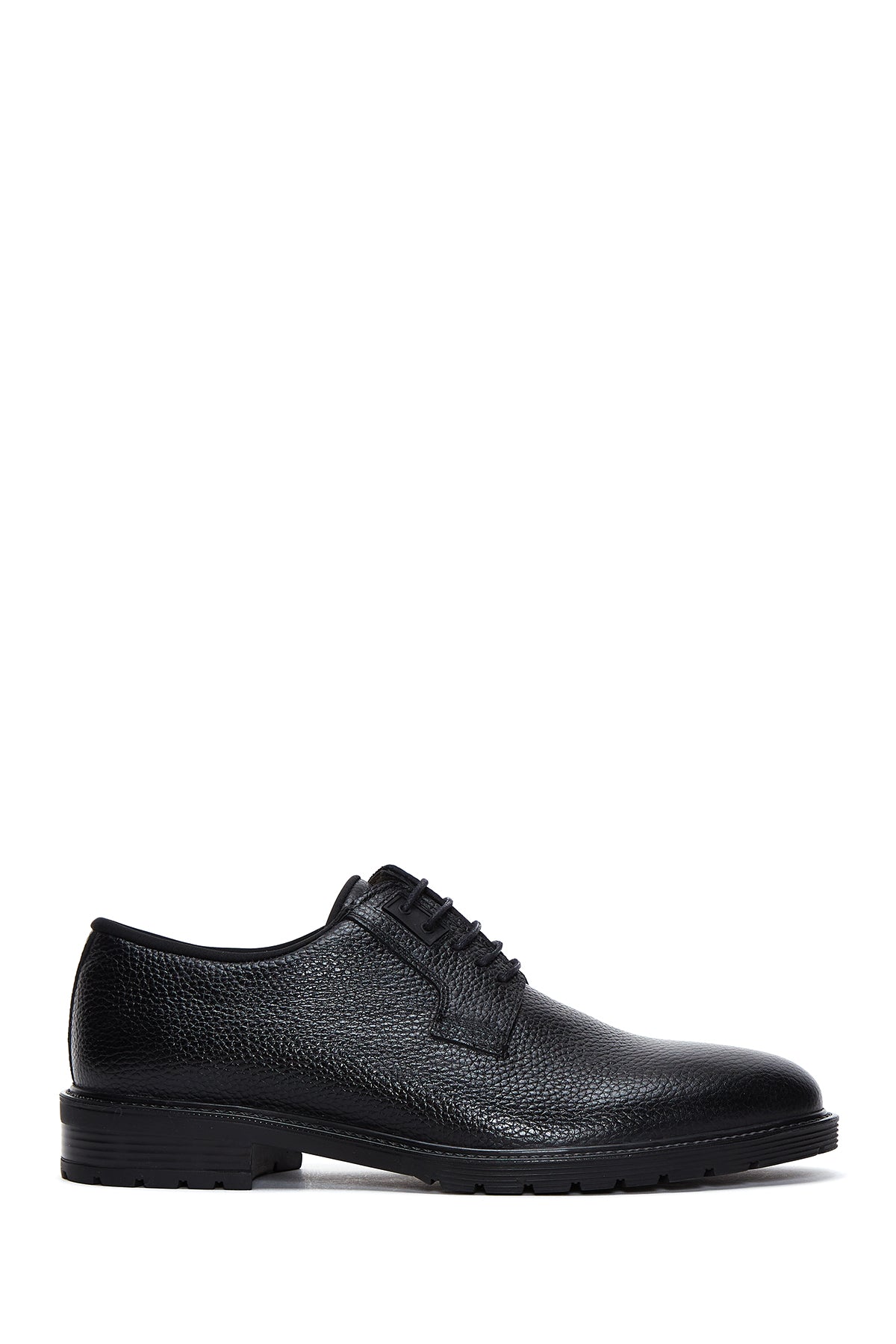 Men's Black Leather Classic Shoes 23WFD6009FT | Derimod