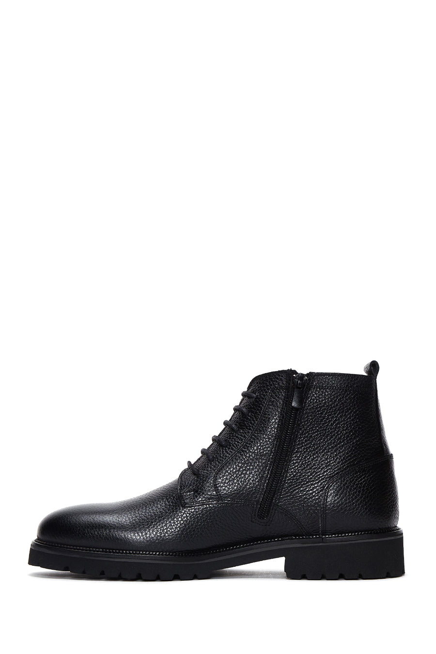 Men's Black Leather Classic Boots