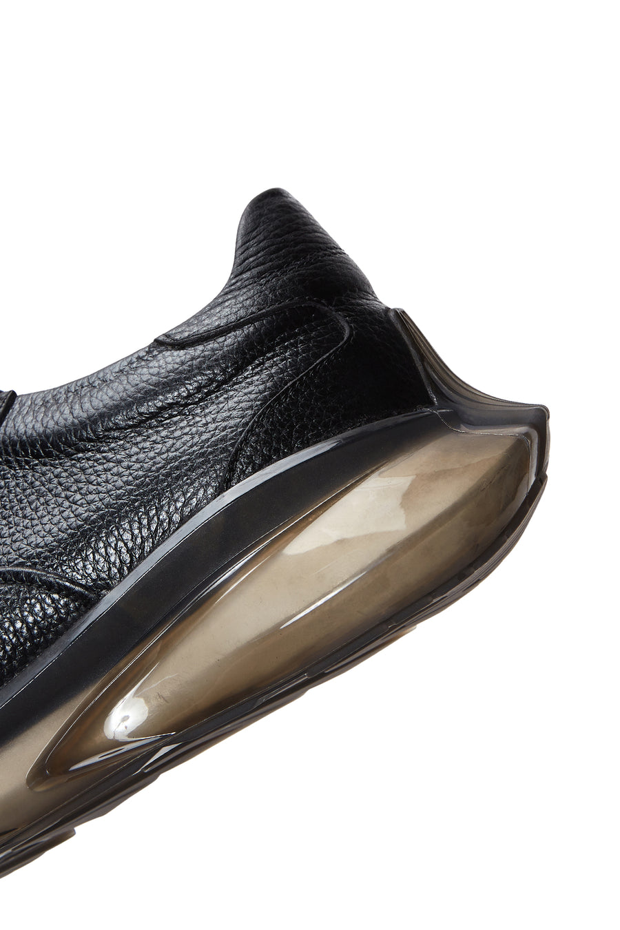 Men's Black Leather Sneaker