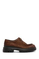 Men's Tan Suede Leather Casual Shoes | Derimod