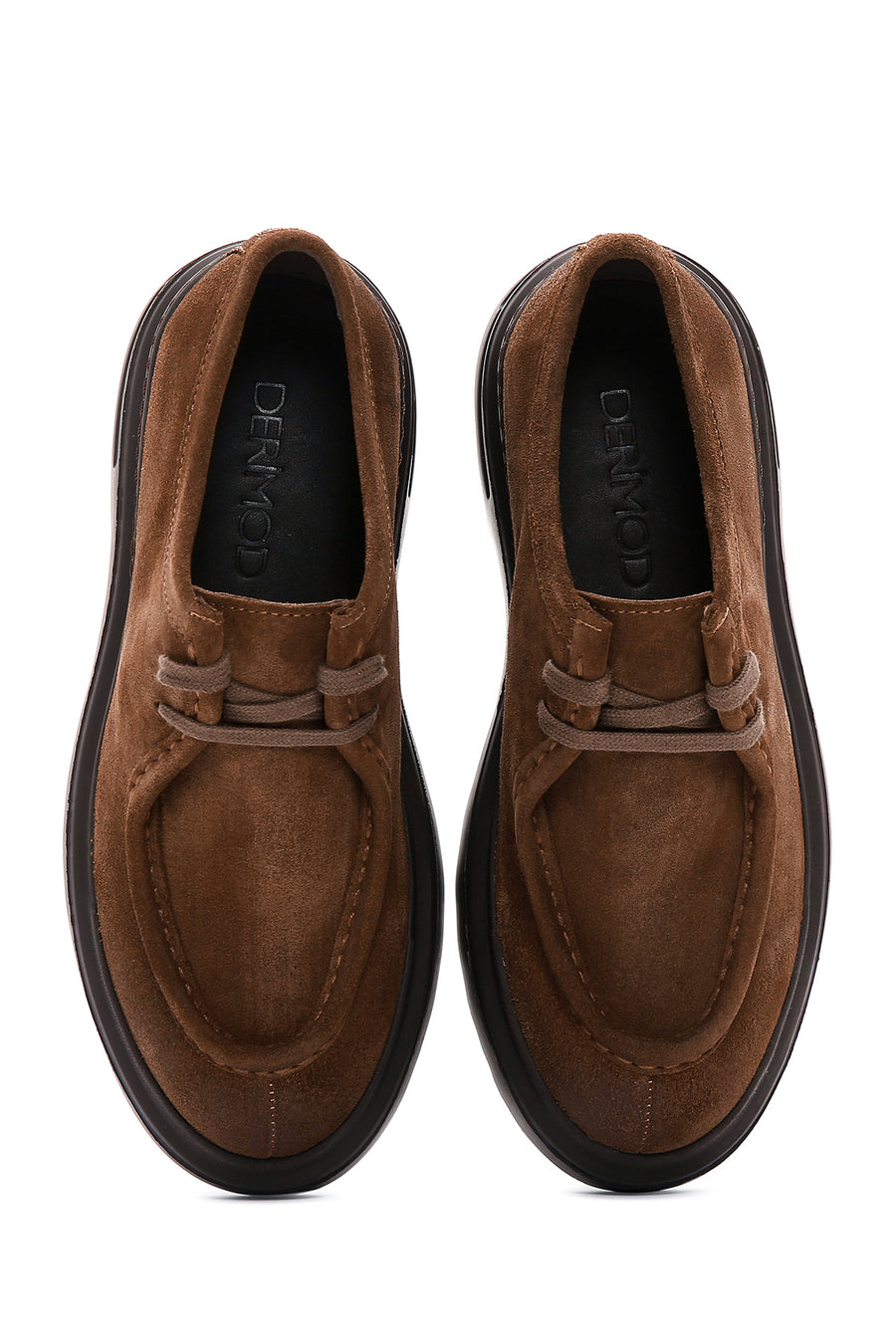 Men's Tan Suede Leather Casual Shoes