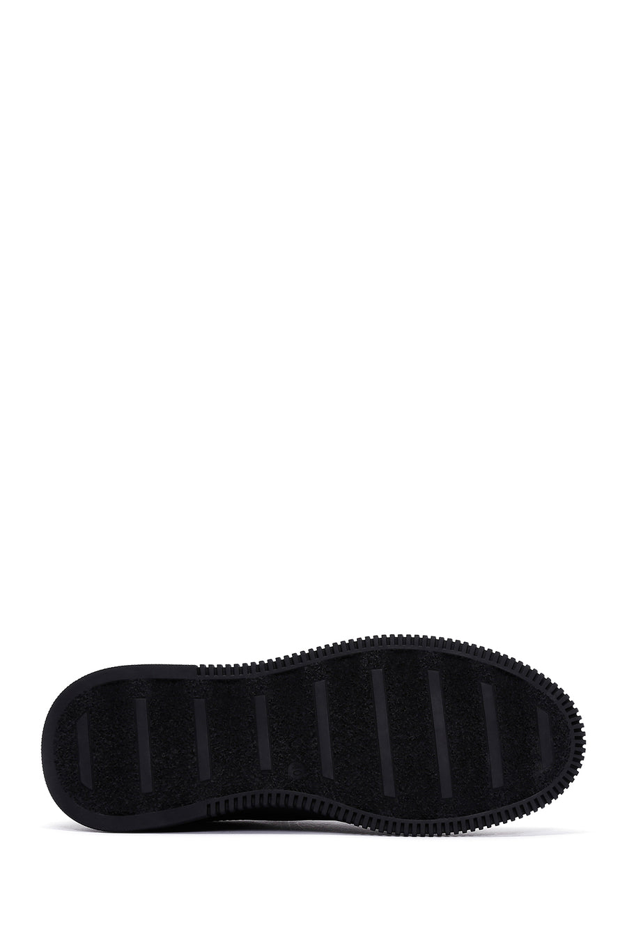 Men's Black Leather Sneaker