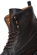 Men's Brown Leather Boots | Derimod