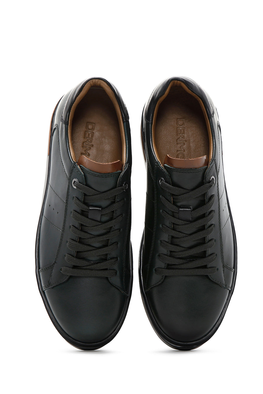 Men's Khaki Leather Sneaker