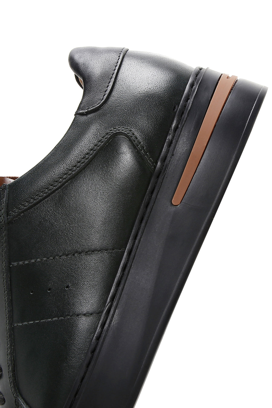 Men's Khaki Leather Sneaker