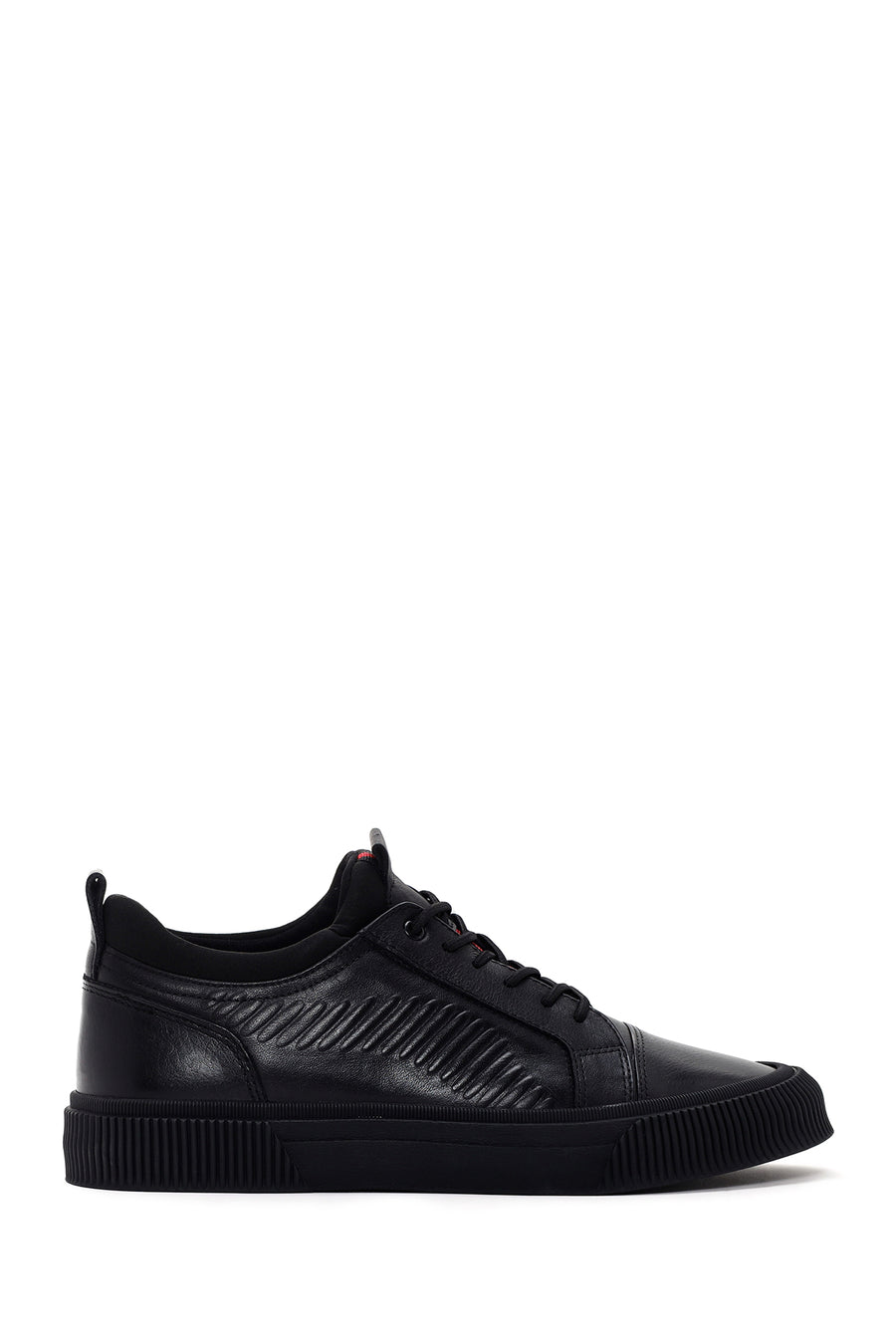 Men's Black Casual Leather Shoes 23WFD621118 | Derimod