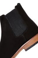 Men's Black Leather Boots | Derimod