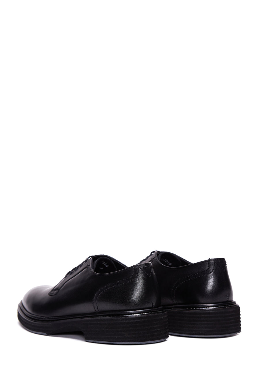 Men's Black Leather Casual Shoes