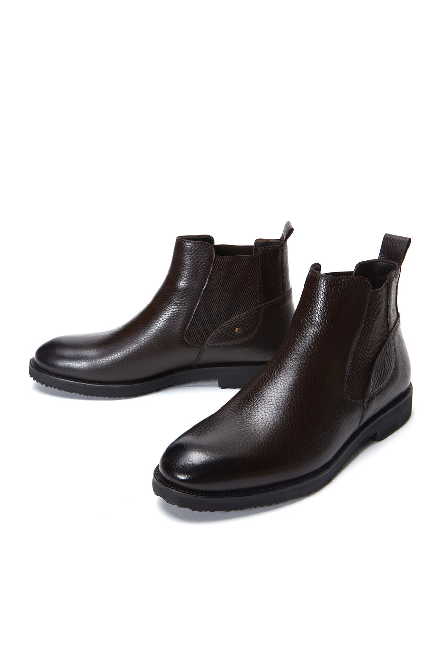 Men's Brown Leather Chelsea Boots