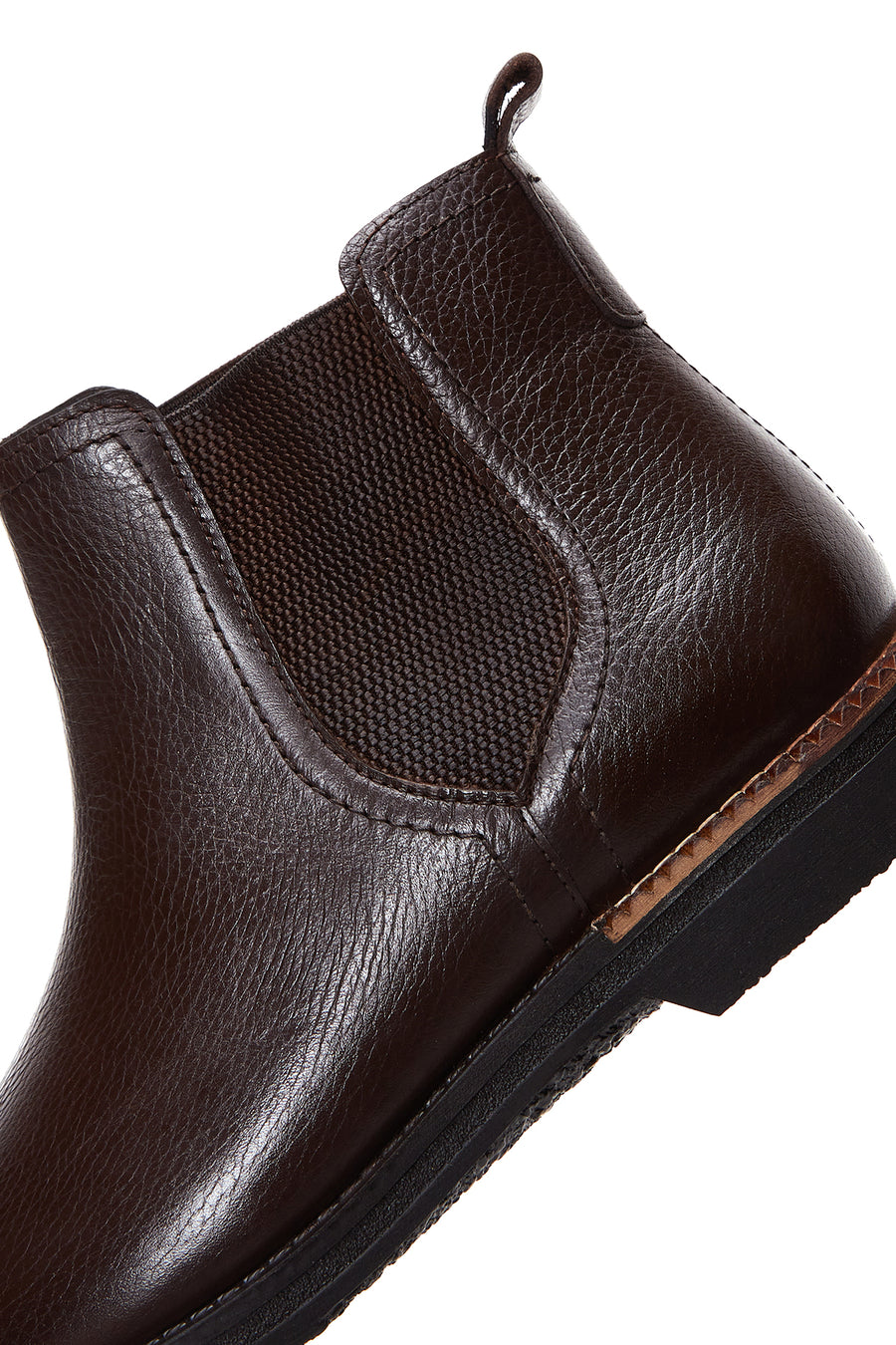 Men's Brown Leather Chelsea Boots
