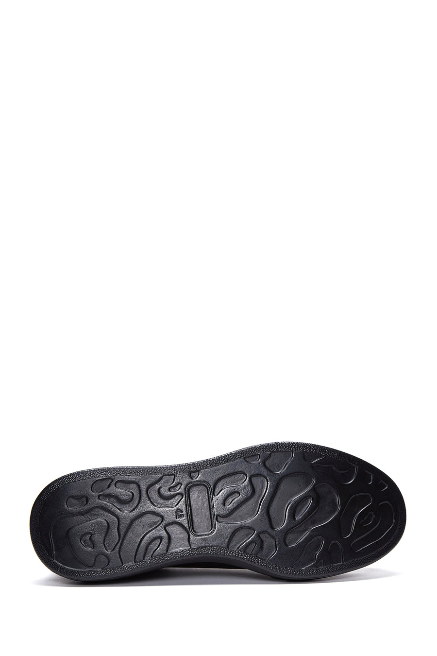 Men's Black Thick Soled Sneaker