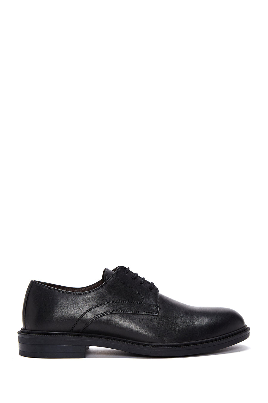 Men's Black Leather Classic Shoes 23WFD674018 | Derimod