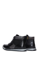 Men's Black Leather Boots | Derimod