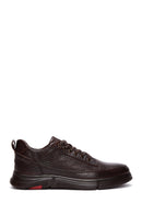 Men's Brown Leather Casual Sneaker | Derimod