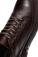 Men's Brown Leather Casual Sneaker | Derimod