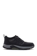 Men's Black Thick Soled Casual Leather Shoes | Derimod