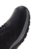 Men's Black Thick Soled Casual Leather Shoes | Derimod