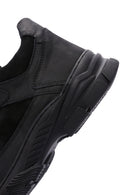 Men's Black Leather Casual Boots | Derimod