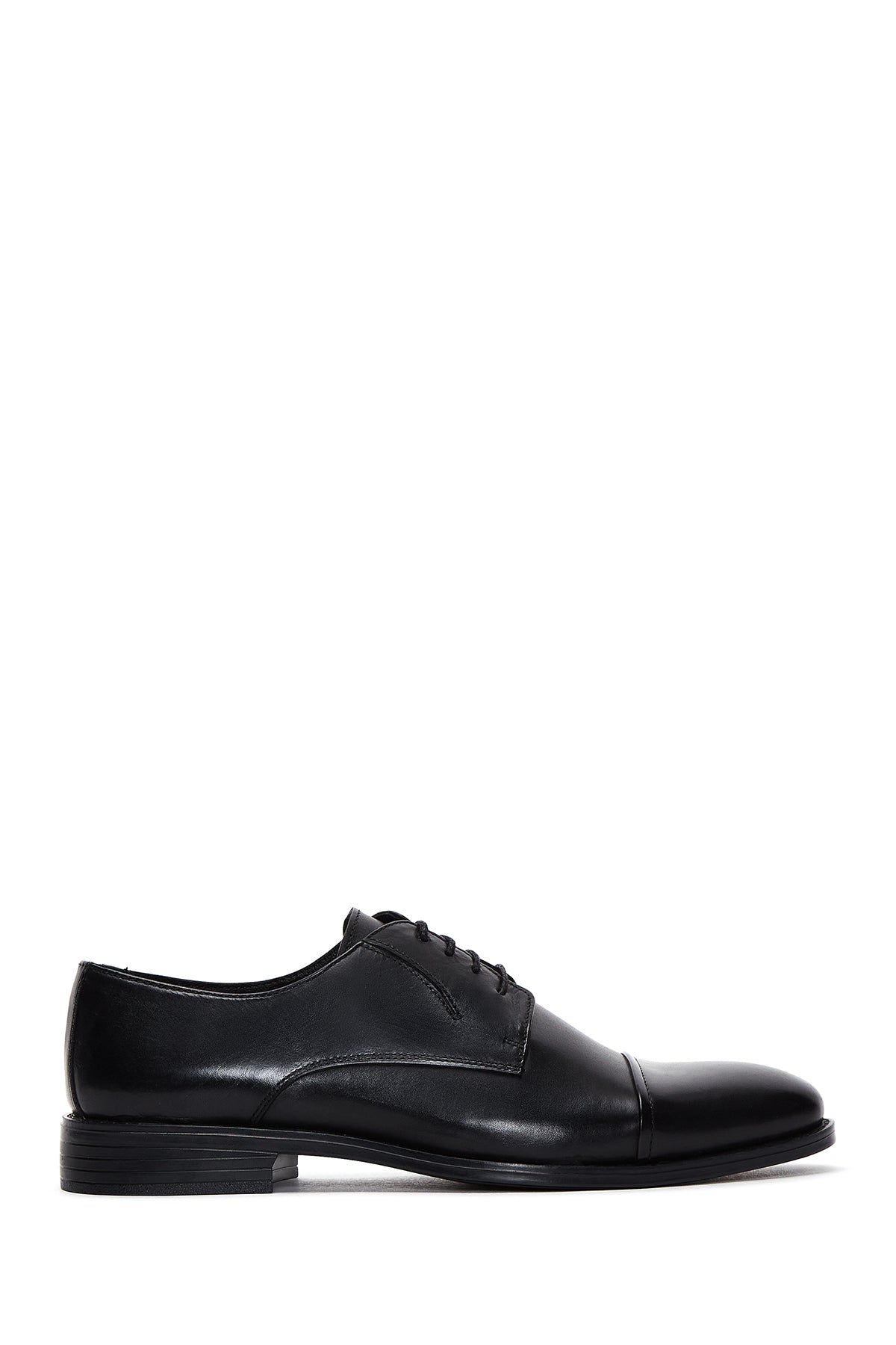 Men's Black Leather Classic Shoes 23WFD697018 | Derimod