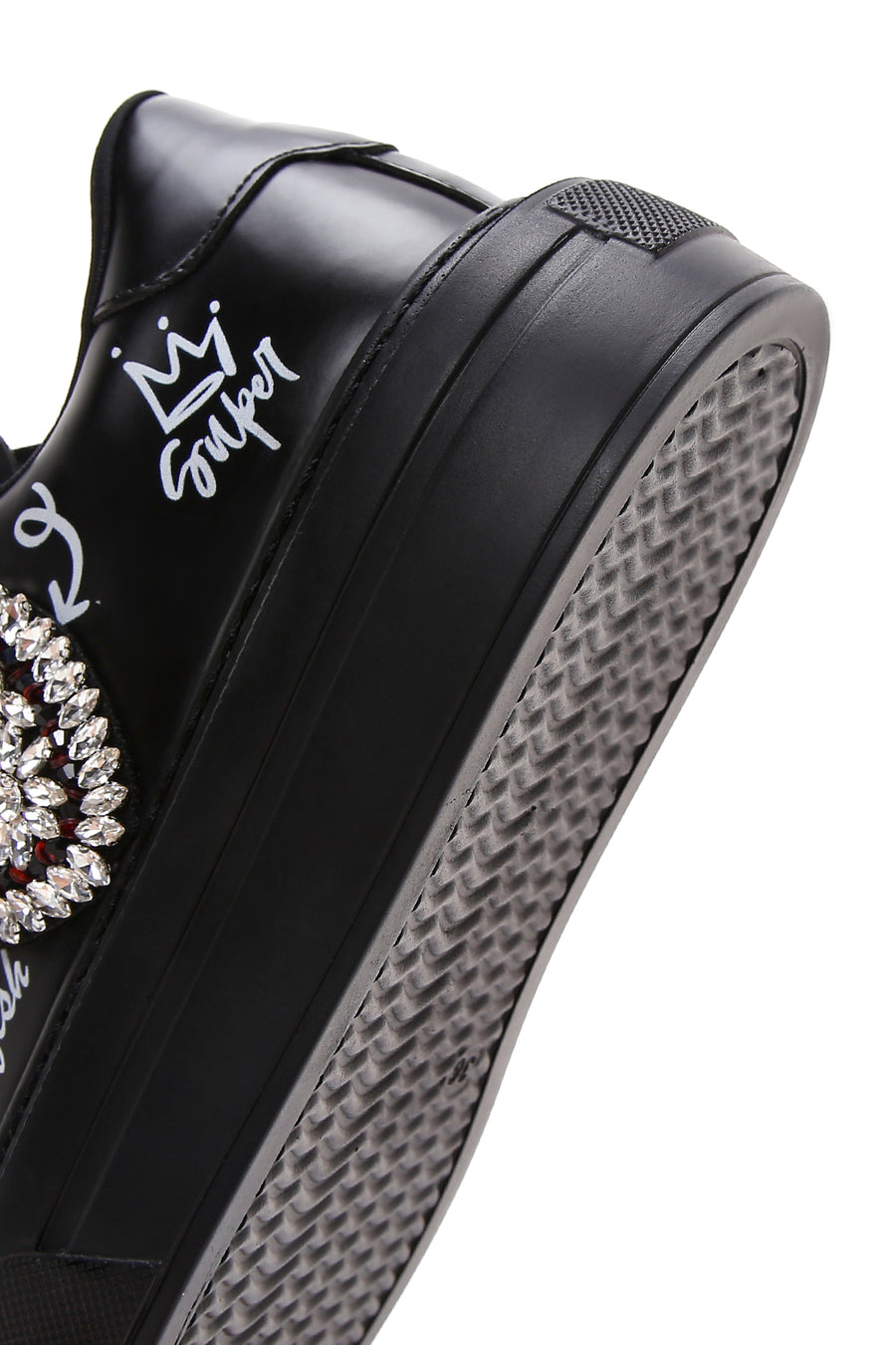 Women's Black Stone Sneaker