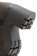 Women's Green Thick Heeled Boots | Derimod