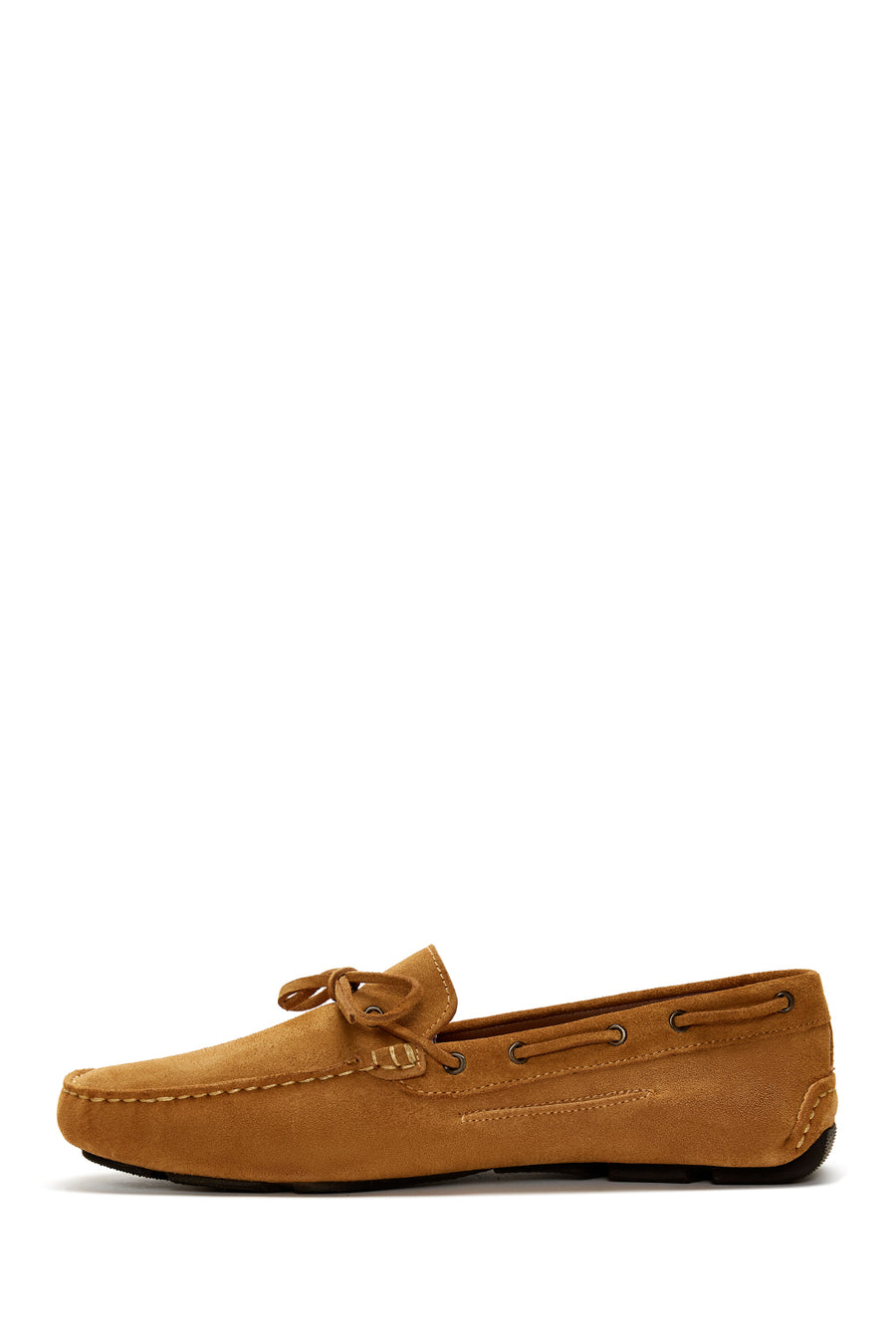 Erkek Sarı Süet Deri Casual Loafer
