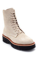 Women's Suede Thick Soled Boots | Derimod