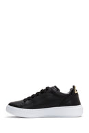 Women's Leather Buckle Detailed Sneaker | Derimod