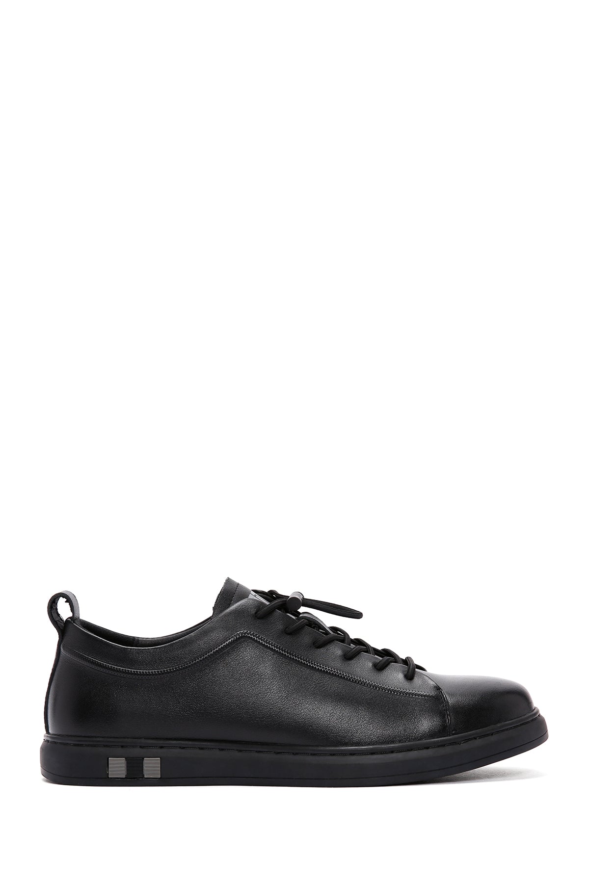 Men's Black Leather Sneaker 26SFD690818 | Derimod