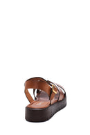 Women's Leather Bodrum Sandals | Derimod