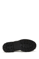Women's Leather Flat Boots | Derimod