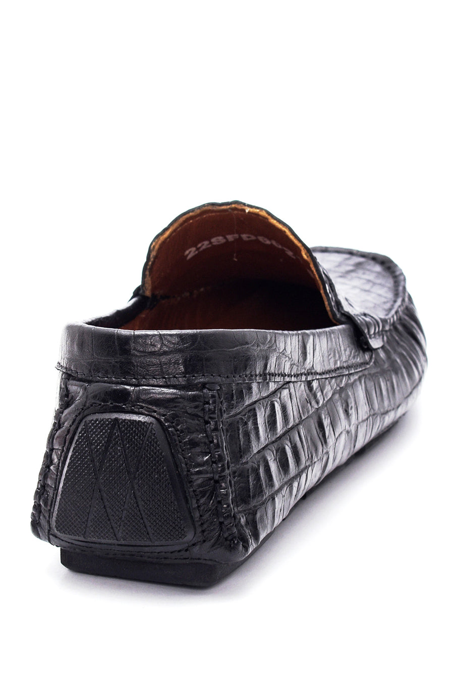 Men's Leather Crocodile Loafer