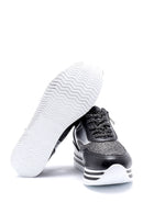 Women's High Sole Zipper Detailed Sneaker | Derimod