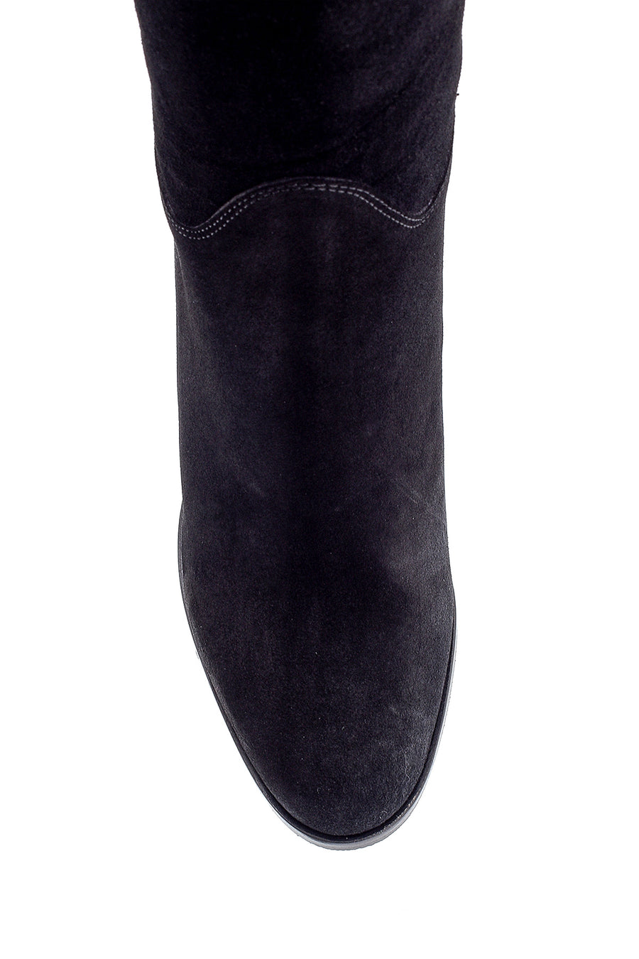 Women's Suede Heeled Boots