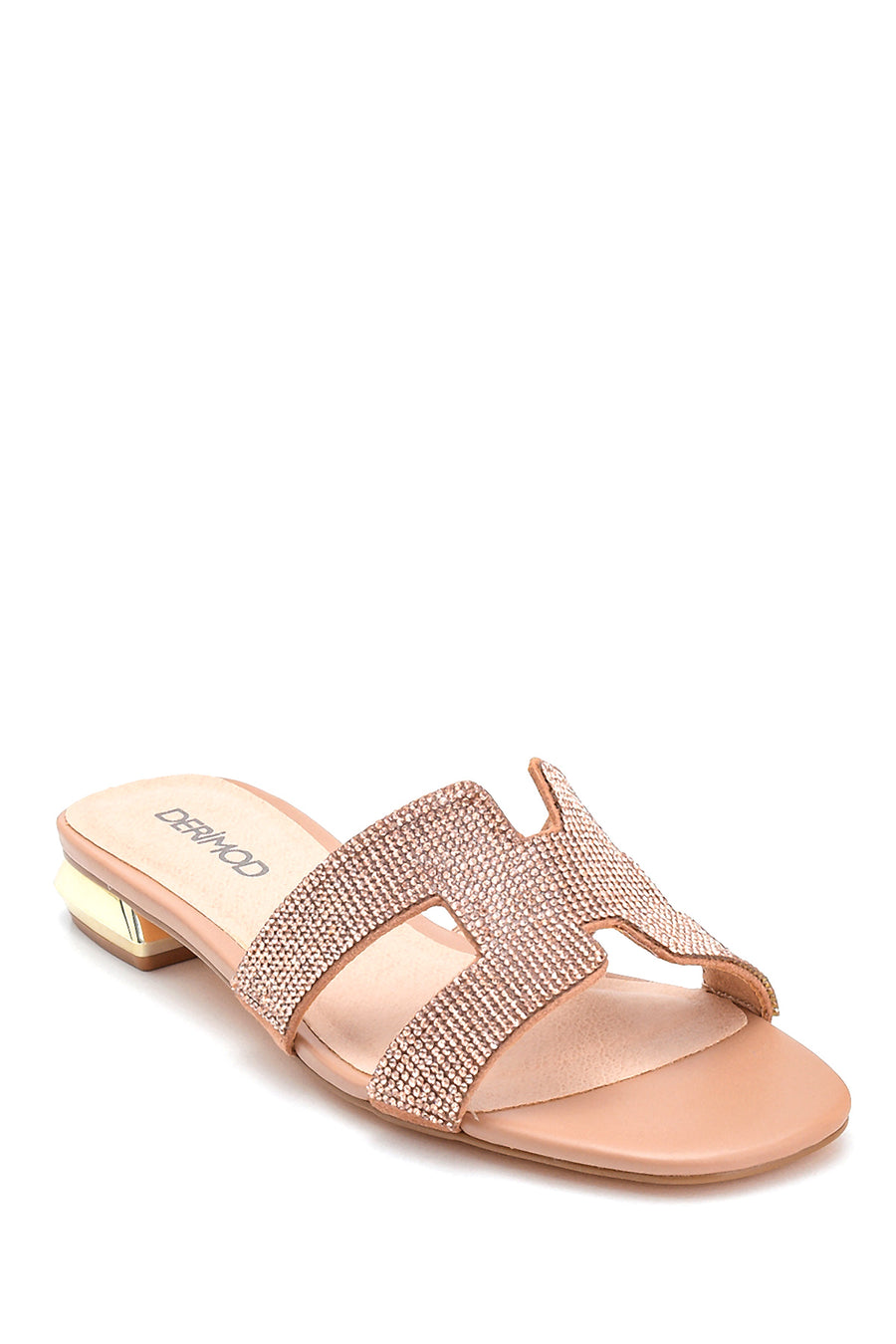 Women's Stone Detailed Casual Slippers