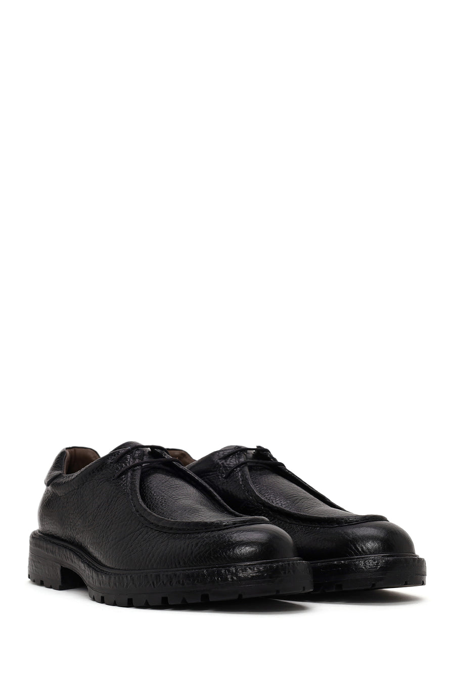 Derimod Black Male Black Lace-up Leather Casual Shoes