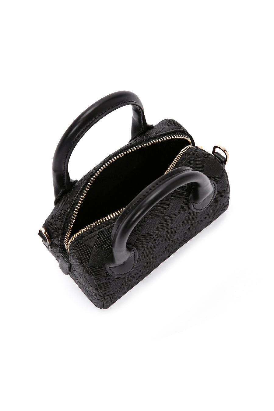 Women's Black Long Strap Crossbody Bag