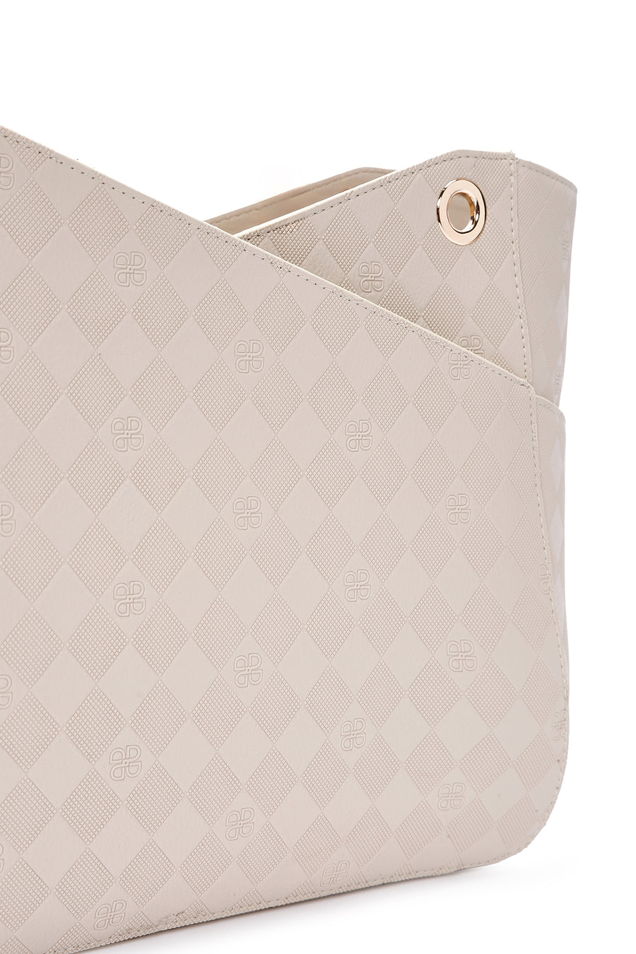 Women's Cream Shoulder Bag