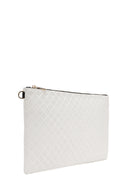 Women's White Long Chain Strap Clutch Bag | Derimod