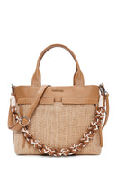 Women's Tan Long Strap Shoulder Bag | Derimod