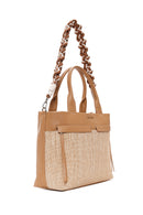 Women's Tan Long Strap Shoulder Bag | Derimod