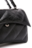 Women's Black Long Strap Quilted Handbag | Derimod