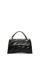 Women's Black Long Strap Quilted Handbag | Derimod