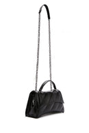 Women's Black Long Strap Quilted Handbag | Derimod
